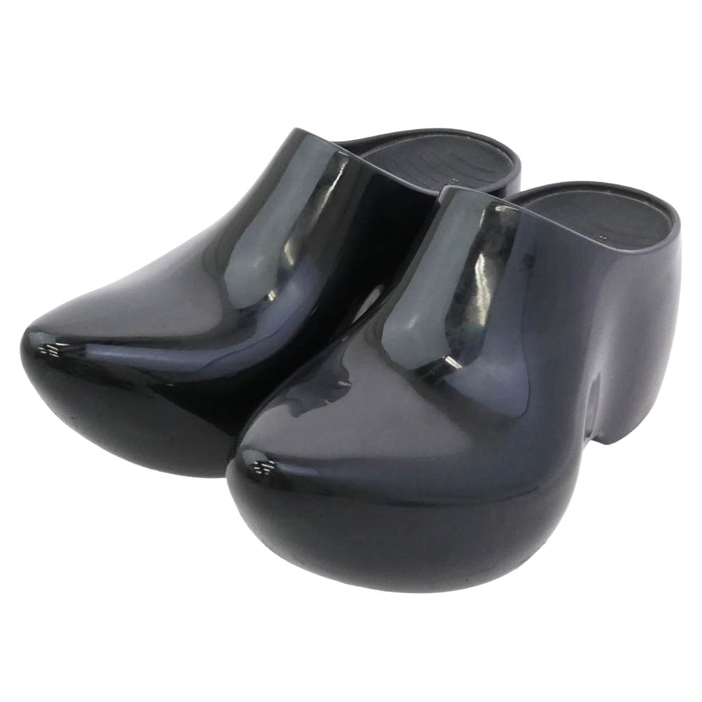 BALENCIAGA バレンシアガ 739860 technoclog mule テクノクロッグ ミュール サンダル シューズ ブラック系 38【中古】 BALENCIAGA バレンシアガ 739860 technoclog mule テクノクロッグ