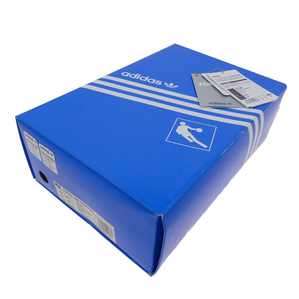 adidas アディダス G57966 FORUM LOW PREMIUM フォーラム プレミアム ローカット スニーカー ホワイト系 オレンジ系 28cm【中古】