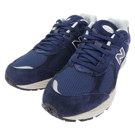 NEW BALANCE ニューバランス ML2002RD ローカット スニーカー ネイビー系 28cm【極上美品】【中古】