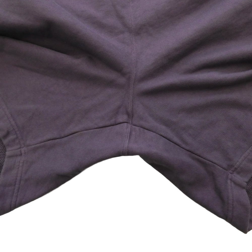 MIHARA YASUHIRO ミハラヤスヒロ I10SP545 in・stru(men-tal). インストゥルメンタル Embroidery Wide Shorts エンブロイダリー 刺繍 ワイド ショーツ ショ-トパンツ ラベンダー系 44【中古】