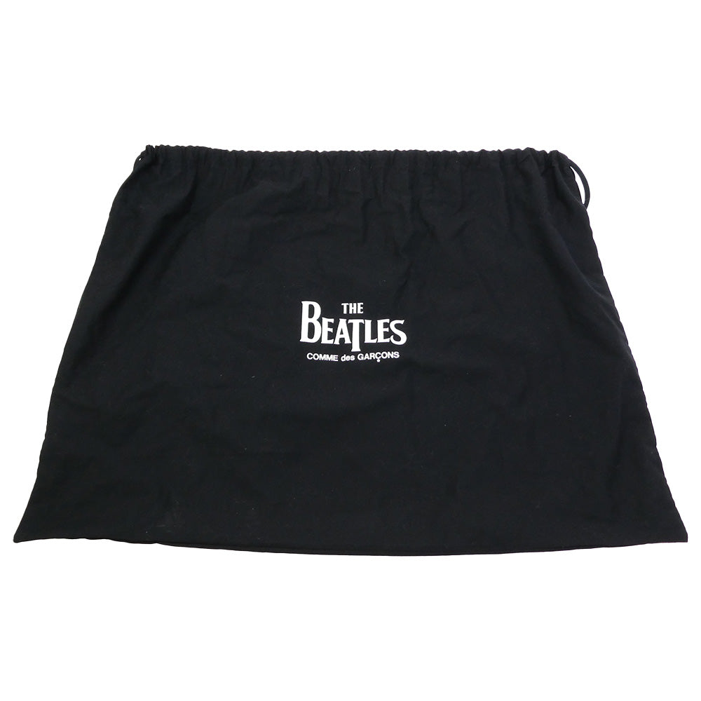 COMME des GARCONS コムデギャルソン VZ-K212 The Beatles ビートルズ 山瀬まゆみペイント ハンド トート バッグ ブラック系【美品】【中古】