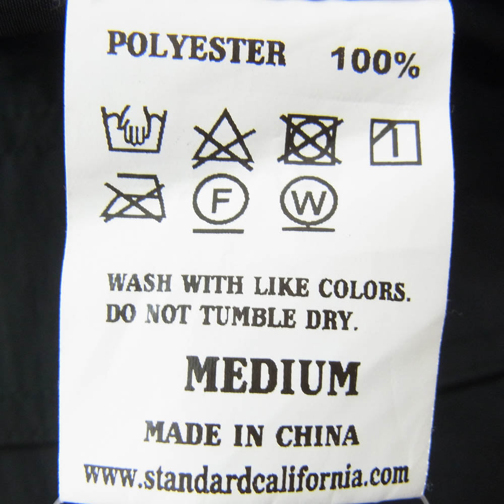 STANDARD CALIFORNIA スタンダードカリフォルニア SD COMFORTABLE EASY PANTS コンフォートブル ストレッチ イージー パンツ ブラック系 M【美品】【中古】