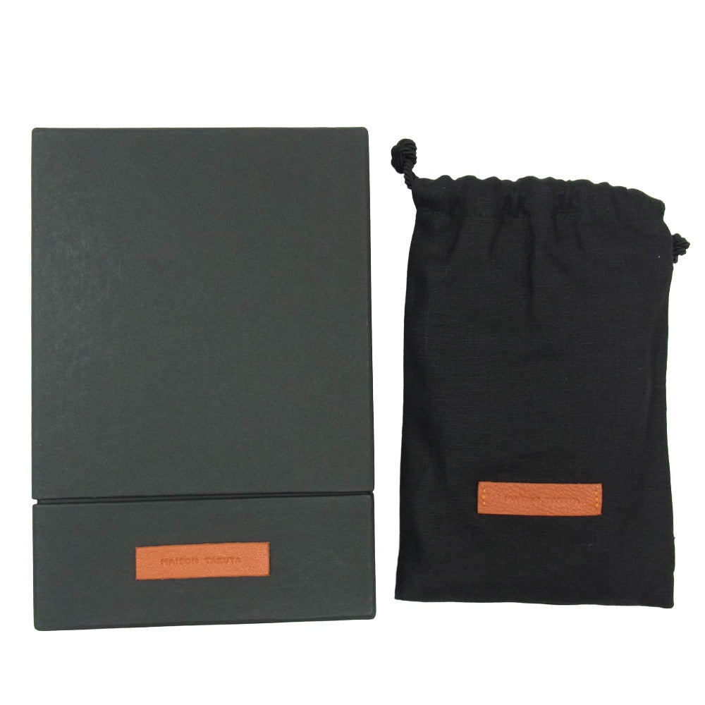 MAISON TAKUYA メゾンタクヤ New Multi CC Wallet 2 MCC2 2つ折り 長財布 ロングウォレット ネイビー系【新古品】【未使用】【中古】