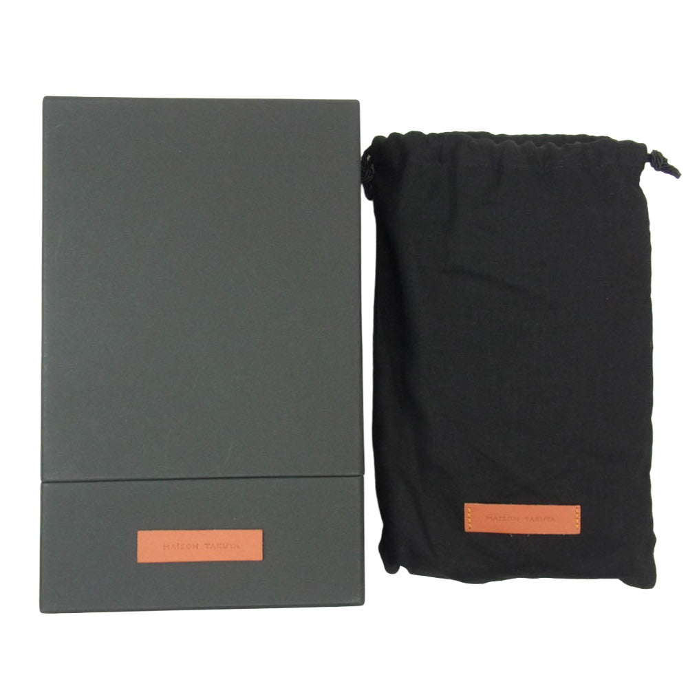 MAISON TAKUYA メゾンタクヤ TT2 WALLET 長財布 2つ折り ロングウォレット ネイビー系【新古品】【未使用】【中古】