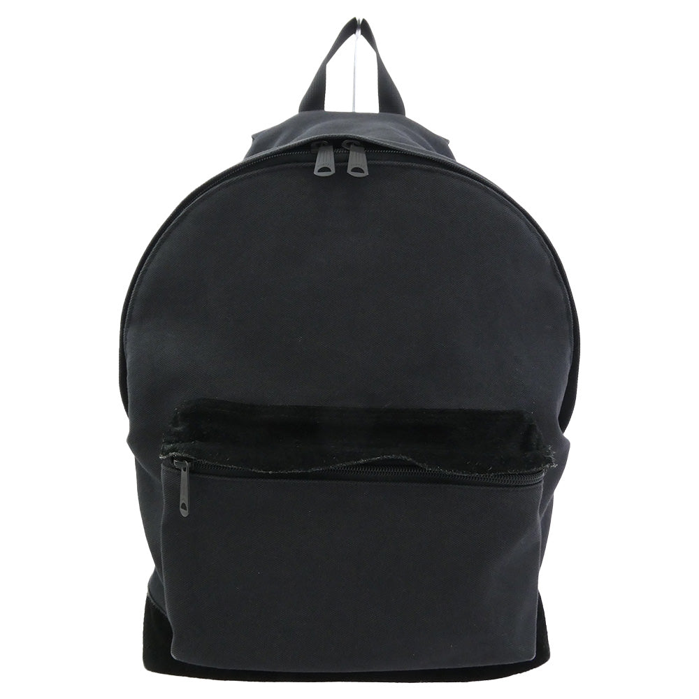 PORTER ポーター b jirushi yoshida スエード切替 バックパック リュック デイパック バッグ ブラック系【中古】 PORTER ポーター b jirushi yoshida スエード切替 バックパック
