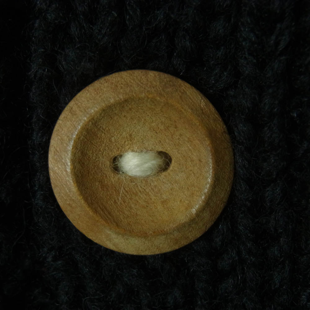 INVERALLAN インバーアラン 茶タグ 4A GOLFER CARDIGAN ゴルファー アラン ニット カーディガン ブラック系 サイズ表記なし【中古】