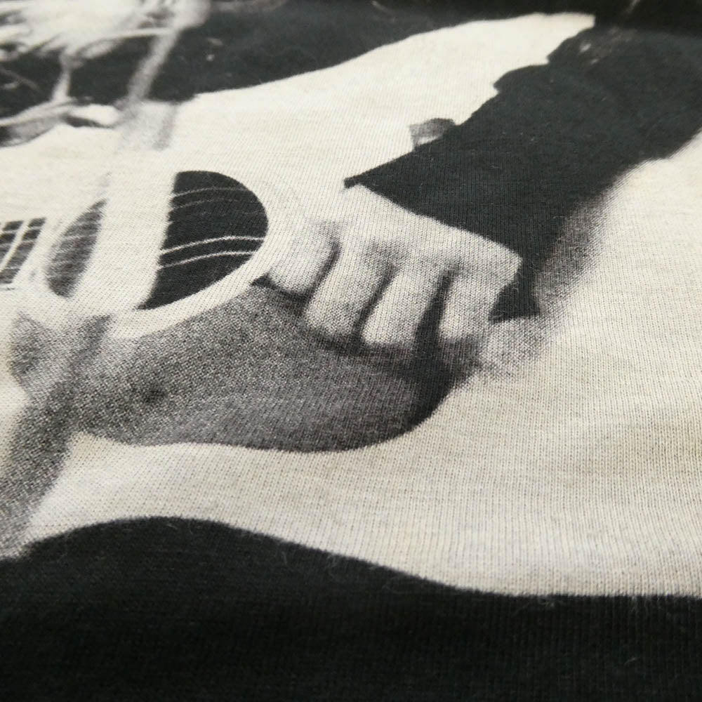 HYSTERIC GLAMOUR ヒステリックグラマー 08SS 4CT-5812 KURT COBAIN Smells Like Teen Spirit TEE カートコバーン フォトプリント Tシャツ 半袖カットソー ブラック ブラック系 M【中古】