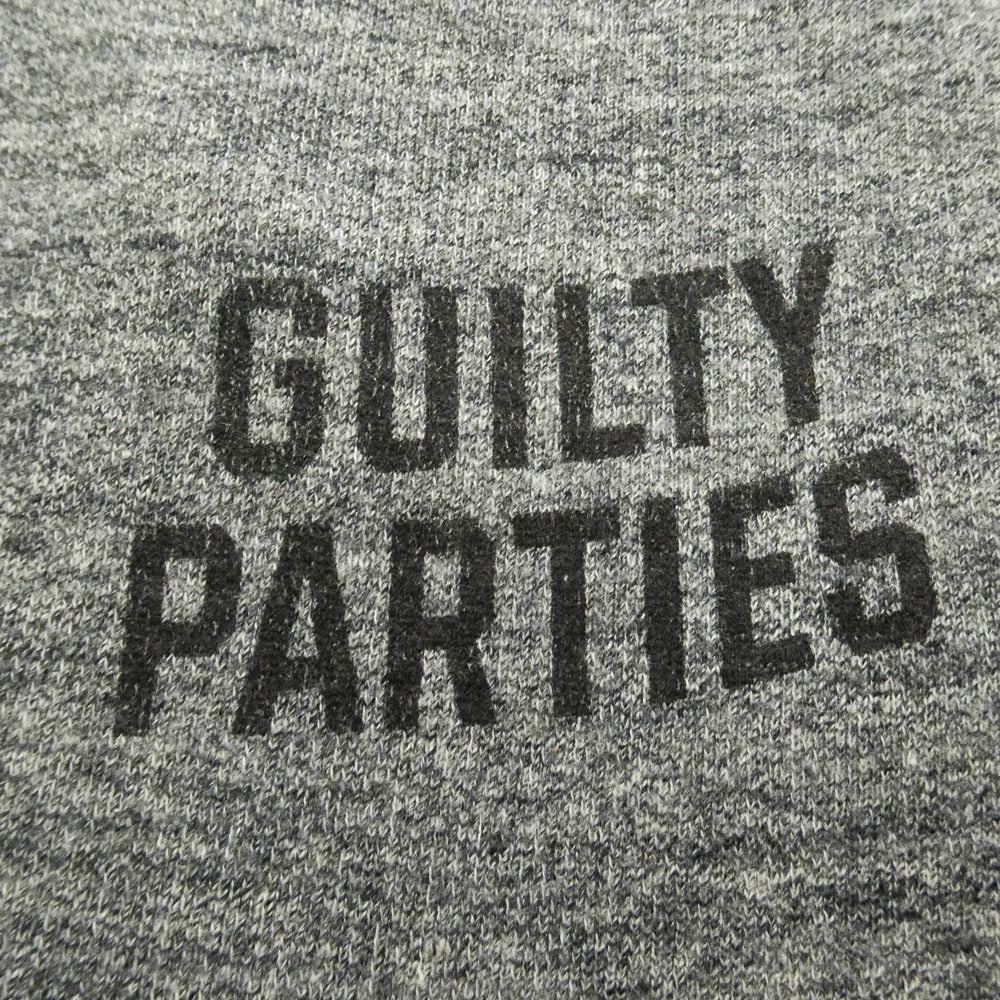 WACKO MARIA ワコマリア SWEAT PANTS the guilty parties ロゴ スウェット イージーパンツ グレー系 M【中古】