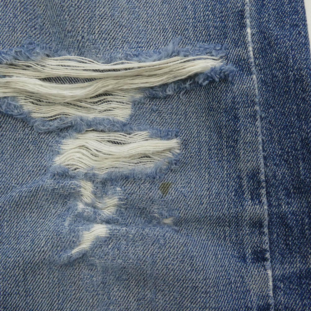 Levi's リーバイス 501XX 60s ヴィンテージ オリジナル 501 BIG E 初期 Vステッチ ボタン裏刻印 J 紙パッチ デニム パンツ ブルー系【中古】