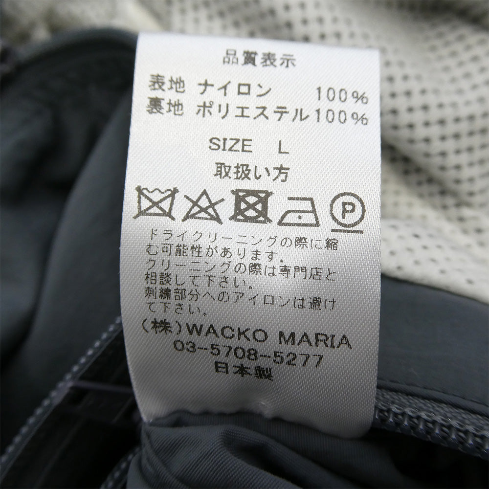 WACKO MARIA ワコマリア 25AW GUILTY PARTIES NYLON TRACK JACKET(TYPE-2) ナイロン トラック ジャケット グレー系【極上美品】【中古】