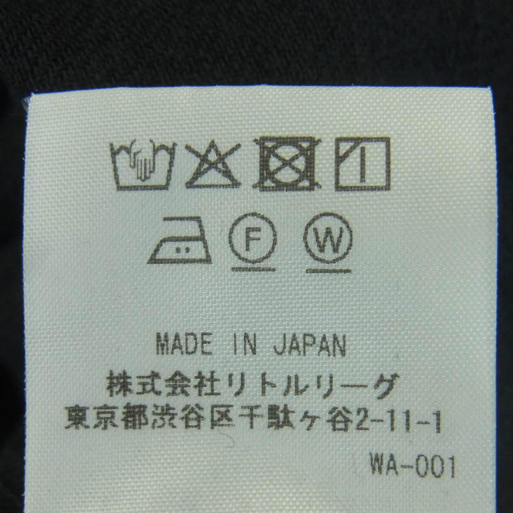 アンダーアール 4320700277 ロゴ刺繍 クラシック デニムシャツ 長袖 シャツ 日本製 ブラック系 S【中古】