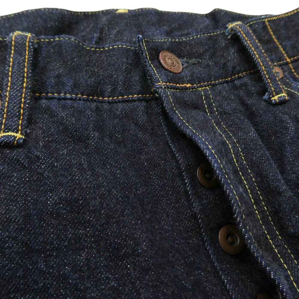 VISVIM ビズビム 24AW 0124205005002 SOCIAL SCULPTURE 01 SLIM RAW ソーシャルスカルプチャー スリムフィット ロー デニムパンツ ジーンズ ダークネイビー系 W32×L30【中古】