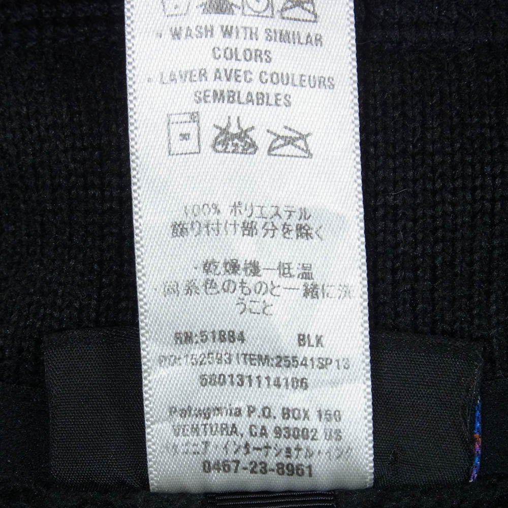 patagonia パタゴニア 25541SP13 Women's Better Sweater Jacket ブラック系 S【中古】