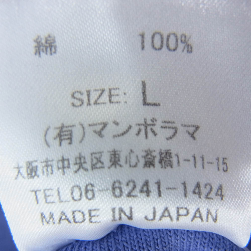 ネセサリーオアアンネセサリー STATUE OF LIBERTY ステートオブリバティ 自由の女神 クルーネック 半袖 Tシャツ パープル系 L【中古】