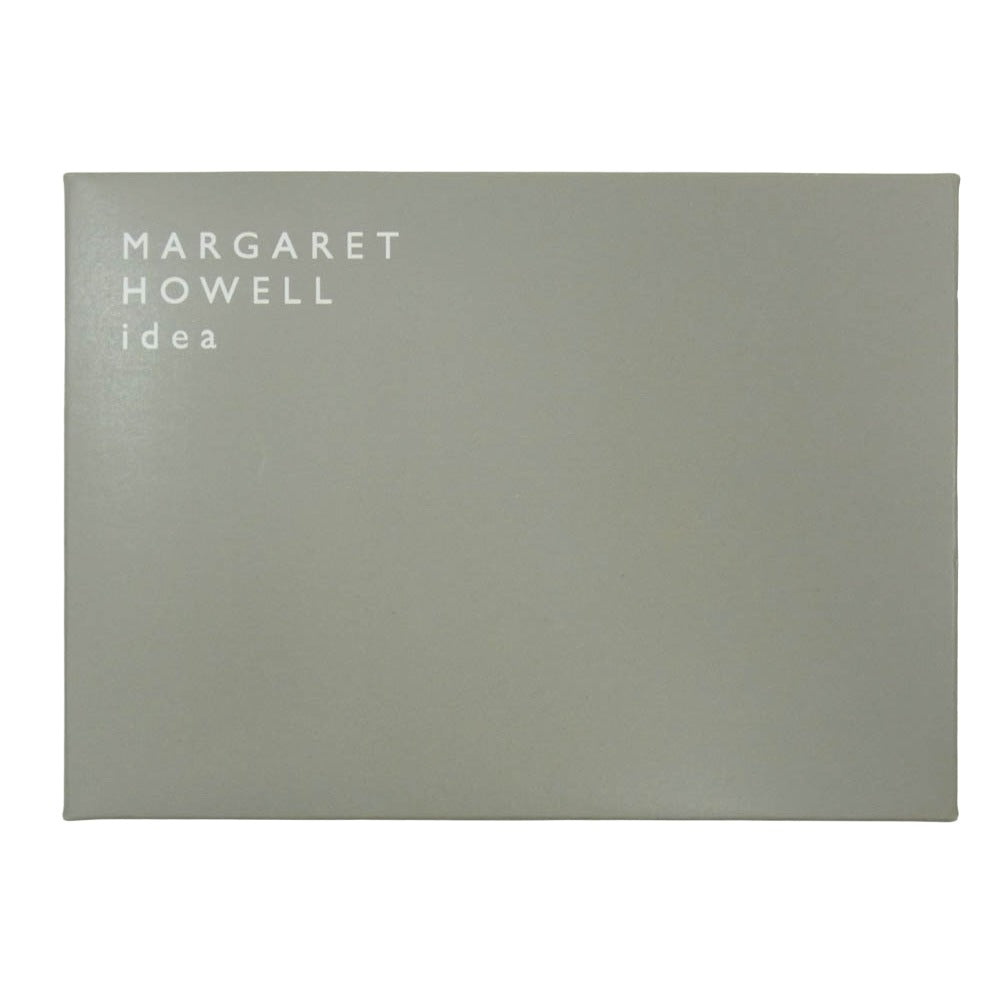 MARGARET HOWELL マーガレットハウエル MHLW1AS1-16 idea ホーサ 二つ折りBOX財布 カーキ系【極上美品】【中古】