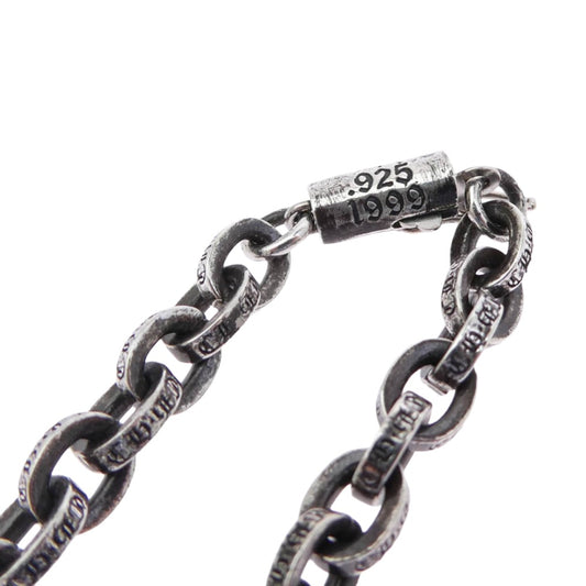 CHROME HEARTS クロムハーツ(原本無) PAPER CHAIN 24 ペーパーチェーン ネックレス 24inch 24インチ シルバー系【美品】【中古】
