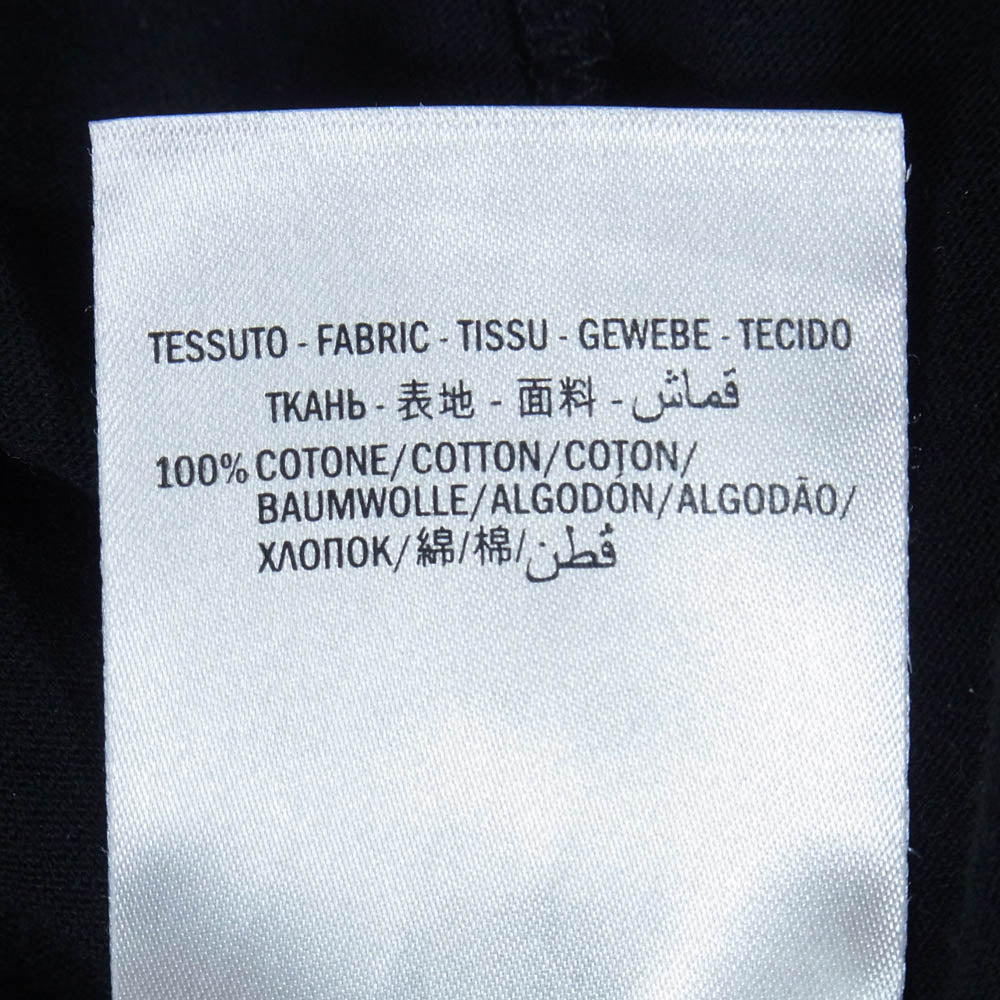 GUCCI グッチ 440103 X3F05 ロゴ ウォッシュド オーバーサイズ 半袖Tシャツ ブラック系 XL【美品】【中古】