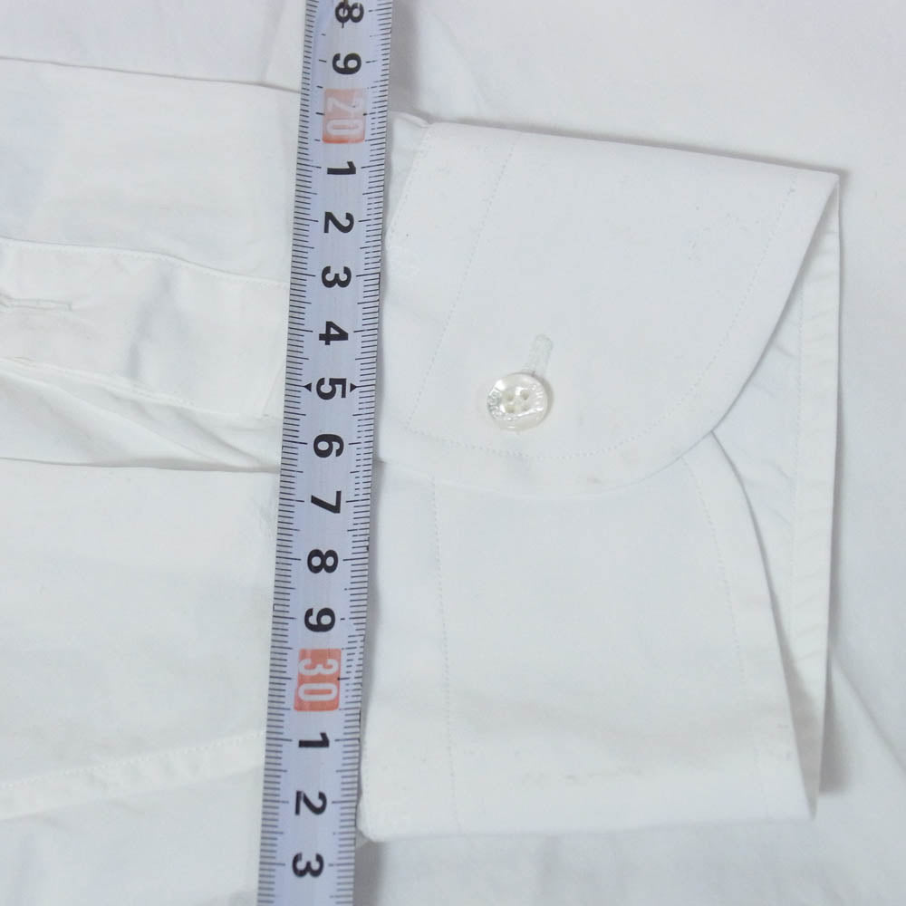 GUCCI グッチ 699561 ZAIFQ Monogram GG Shirt GG総柄 コットン 長袖 シャツ ホワイト系 17++【中古】