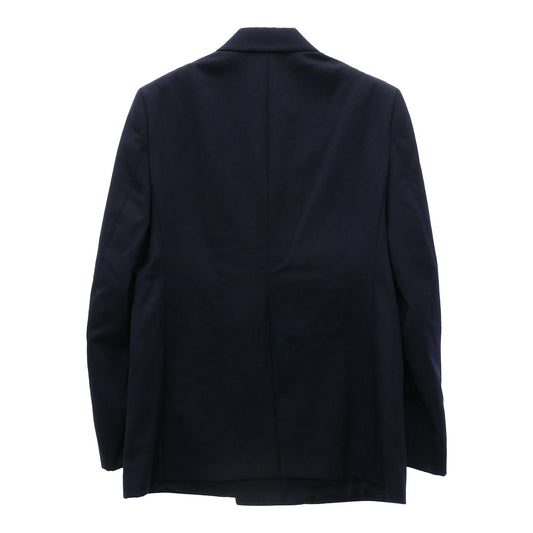 GUCCI グッチ 736770 ZAMID イタリア製 ダブルブレスト テーラード ジャケット ネイビー系 48【美品】【中古】