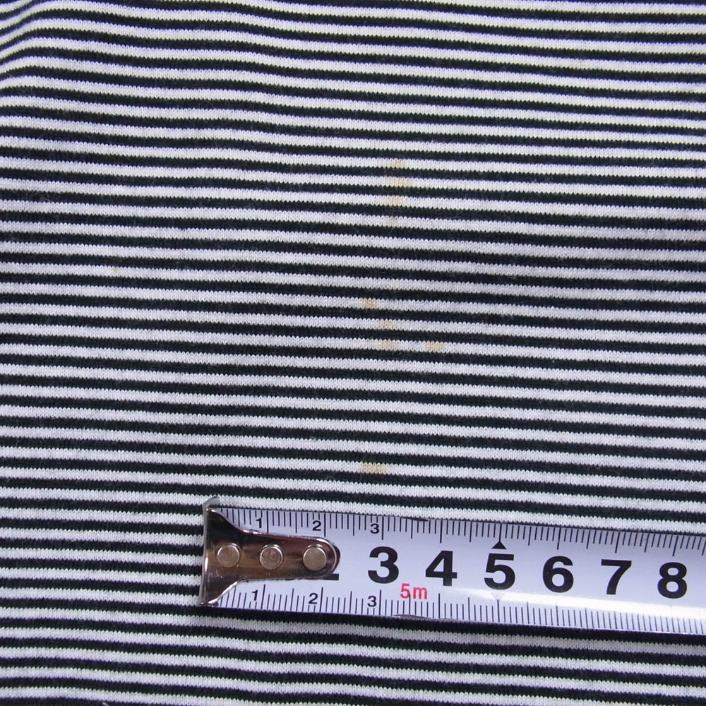 SOPHNET. ソフネット 21SS SOPH-210056 SCORPION WIDE TEE Tシャツ ボーダー カットソー ブラック系 L【中古】