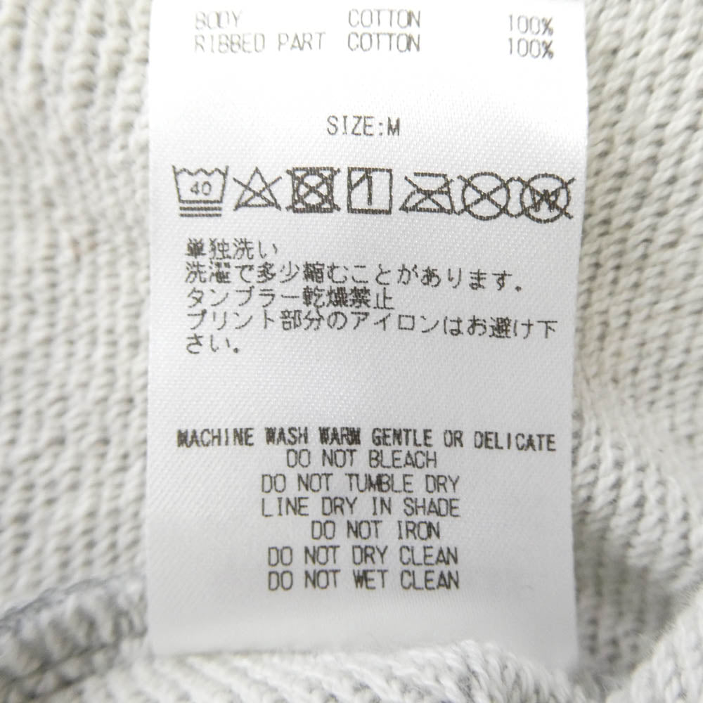GOD SELECTION XXX ゴッドセレクション × ONE PIECE ワンピース ナミ スウェット プルオーバー パーカー フーディー グレー系 M【中古】