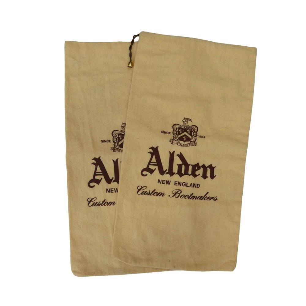 ALDEN オールデン 97504 ラベロコードバン ロングウィングチップ シューズ ブラウン系 US9【中古】