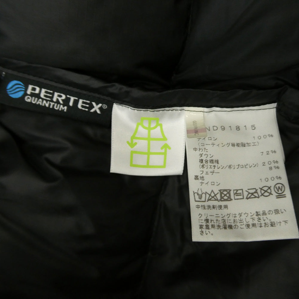 THE NORTH FACE ノースフェイス ND91815 Belayer Parka ビレイヤーパーカ ゴア ウィンド ストッパー ダウン ジャケット ブラック XL ブラック系 XL【中古】