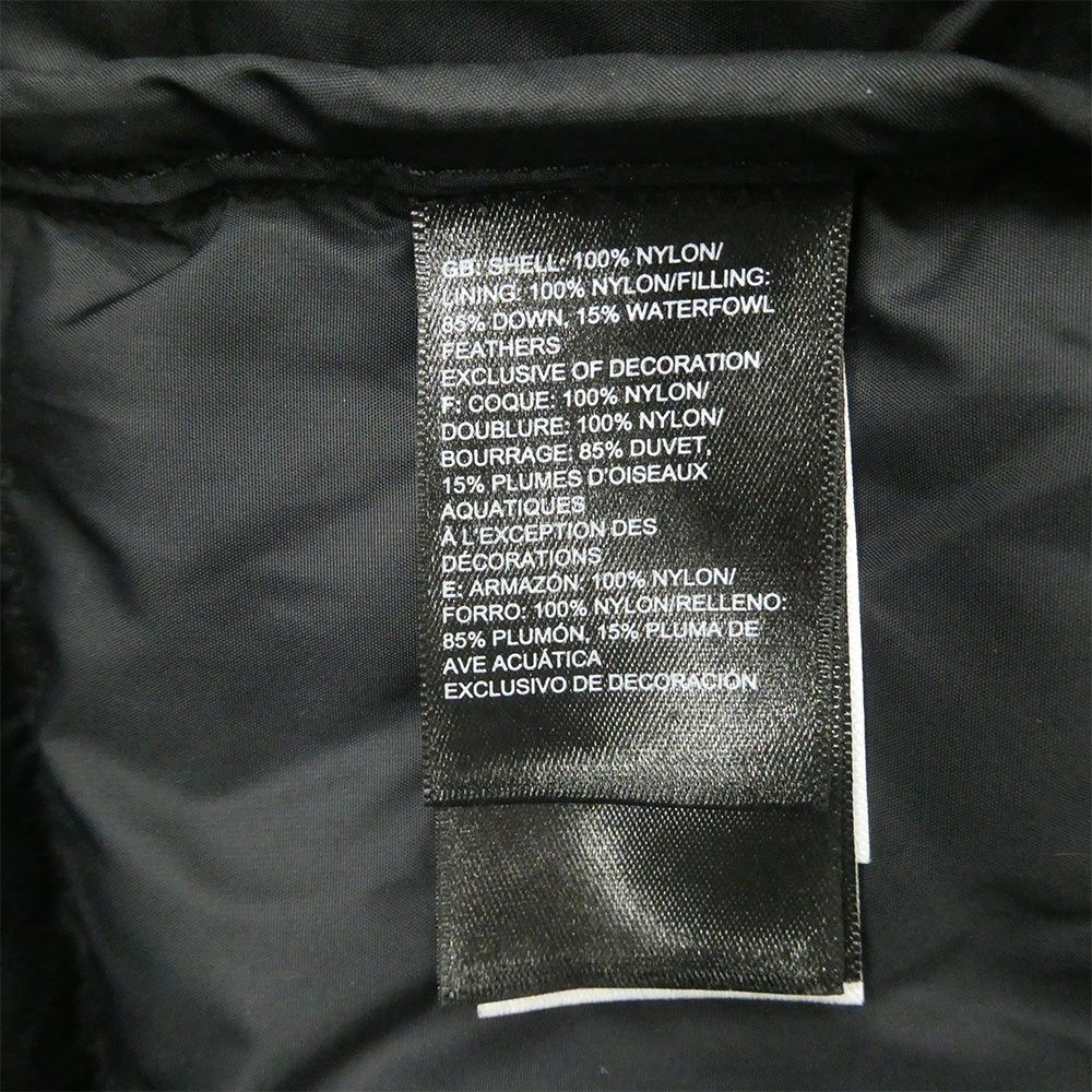 THE NORTH FACE ノースフェイス NF0A3C8D Retro Nuptse Jacket レトロ ヌプシ ジャケット ダウンジャケット ブラック系 XL【中古】