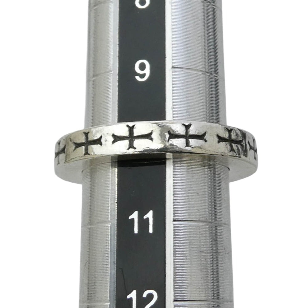 CHROME HEARTS クロムハーツ(原本無) 3mm SPACER FUCKYOU 3mmスペーサー ファックユー リング シルバー系 10号【中古】