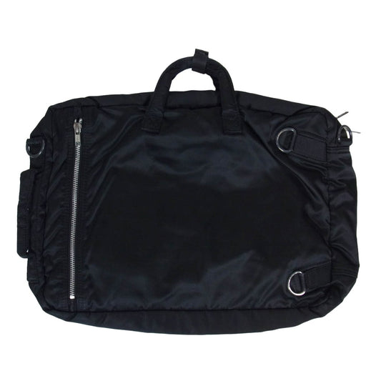 PORTER ポーター TANKER タンカー 3WAY ブリーフケース トート リュック バックパック ビジネスバッグ ブラック系【中古】