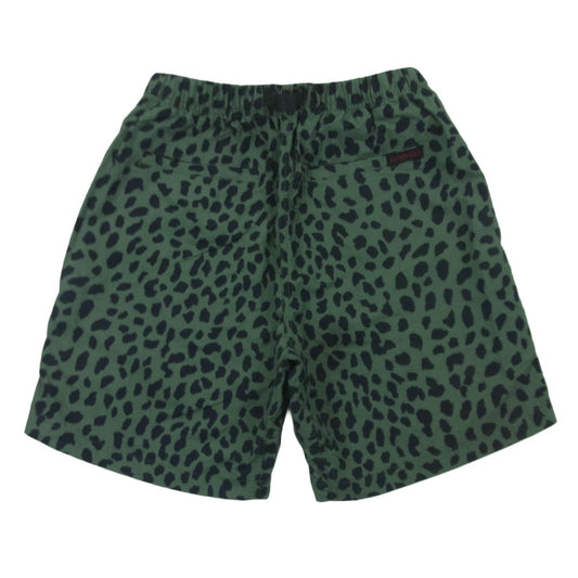 WACKO MARIA ワコマリア Gramicci グラミチ GRAMICCI グラミチ LEOPARD G-SHORT レオパード ショーツ ハーフ ショート パンツ ブラック系 グレイッシュグリーン系 S【中古】