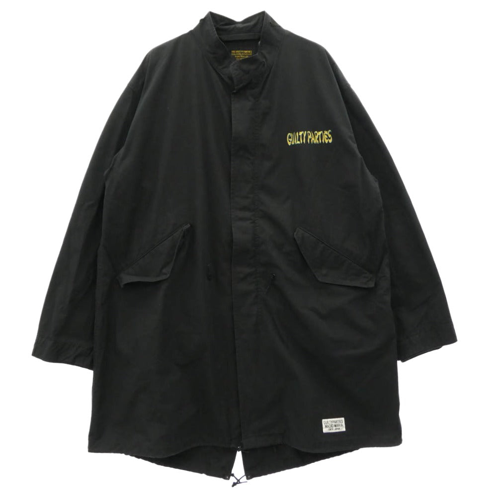 WACKO MARIA ワコマリア MODS COAT フィッシュテール モッズコート ブラック系 M【中古】 WACKO MARIA ワコマリア MODS COAT フィッシュテール モッズコート