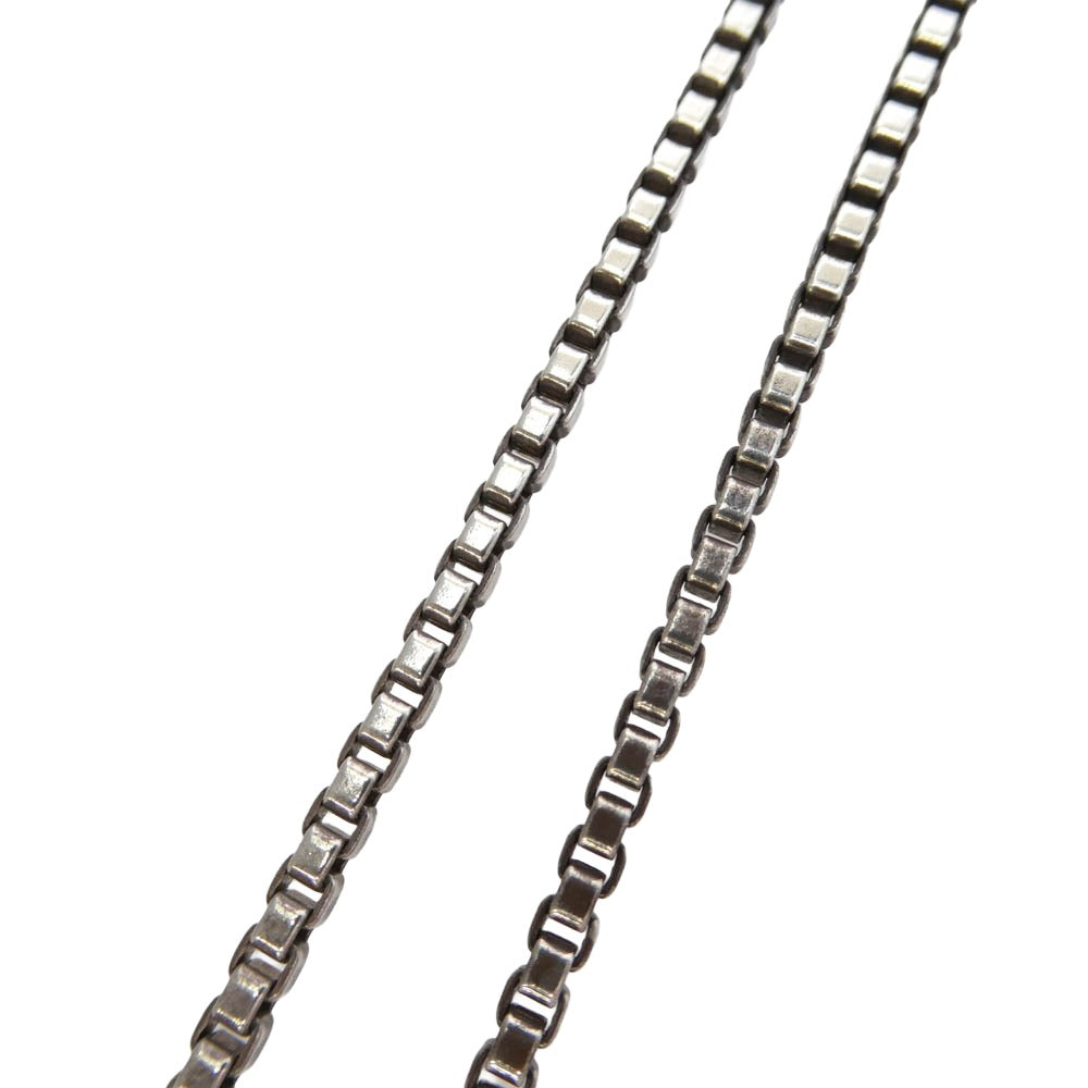 TIFFANY&Co. ティファニー ベネチアン チェーン ネックレス シルバー系【中古】