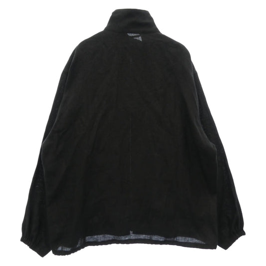 COMOLI コモリ 26SS D01-01009 カナパ ジップジャケット ブラック系 1【新古品】【未使用】【中古】
