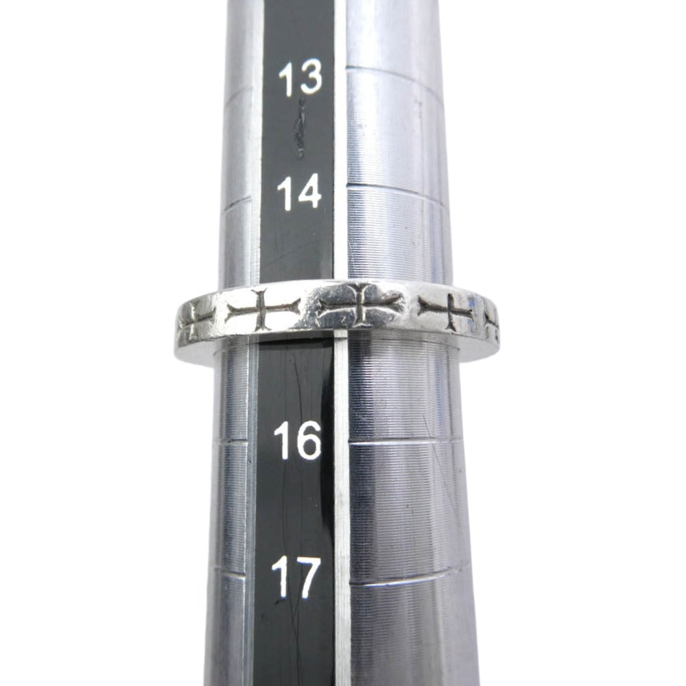 CHROME HEARTS クロムハーツ(原本無) 3mm SPACER FUCKYOU スペーサー ファックユー リング シルバー系 約15号【中古】