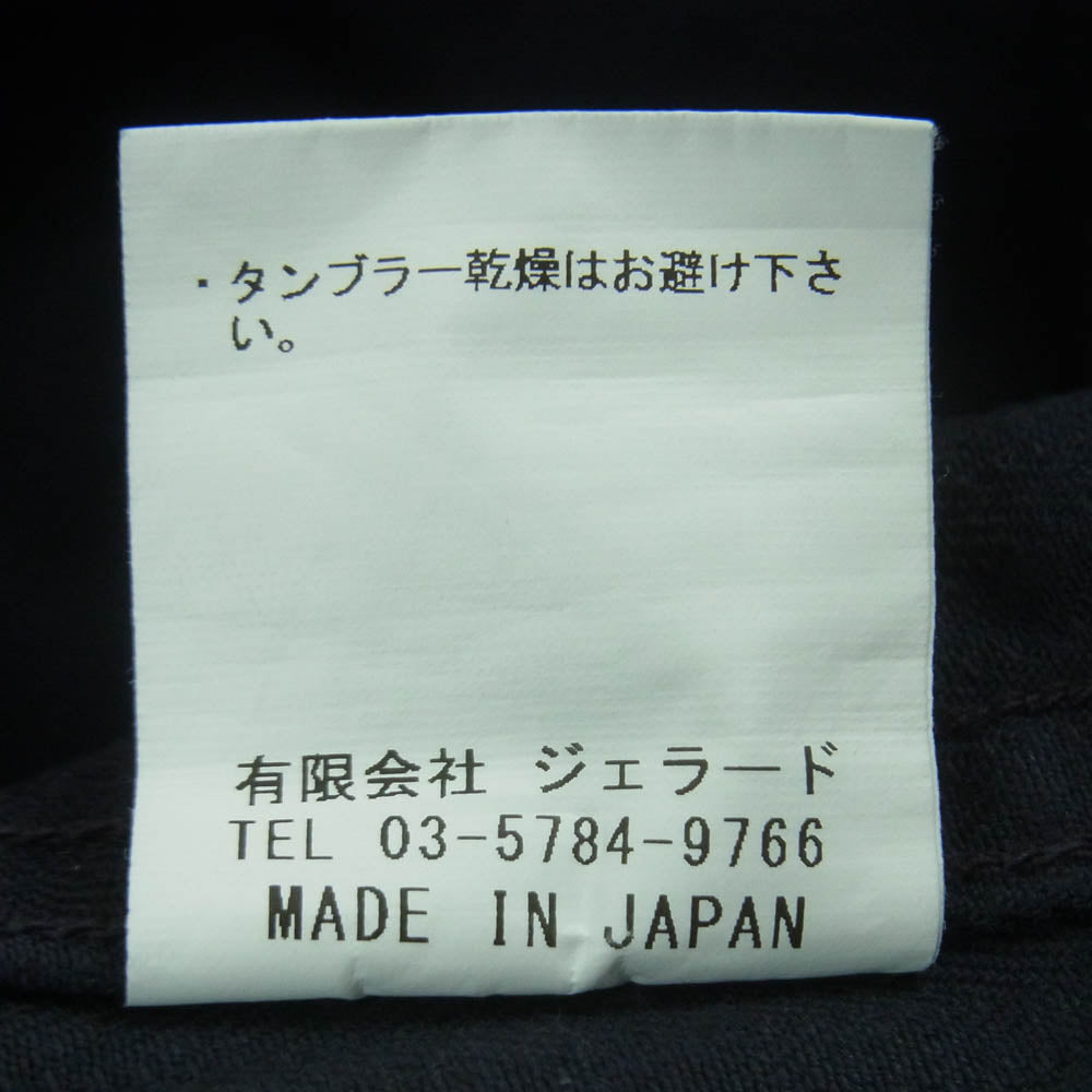 JELADO ジェラード CT03347 CM47 HBT Baker Pants ヘリンボーンツイル ベイカー パンツ ダークネイビー系 L【中古】