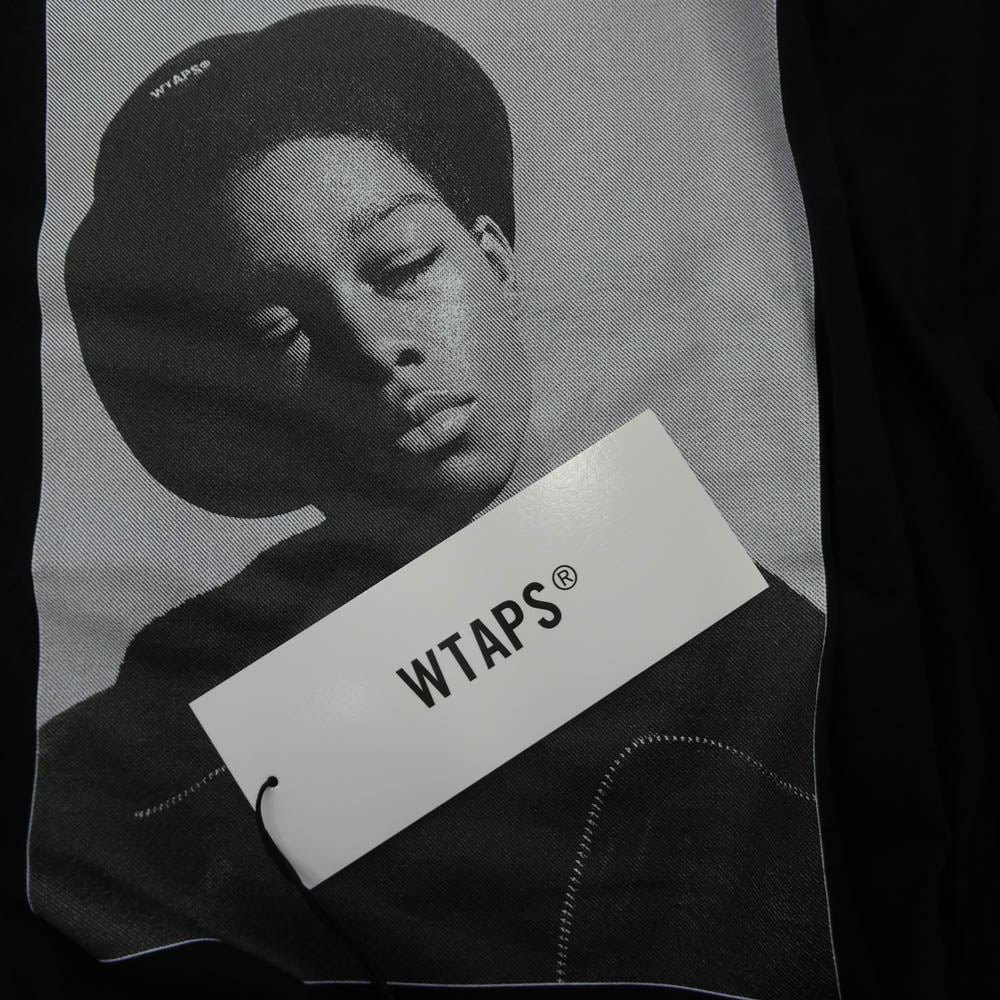WTAPS ダブルタップス 252ATDT-LTM01S 252MV LS COTTON 25AW 長袖 クルーネック Tシャツ ブラック系 X02【極上美品】【中古】