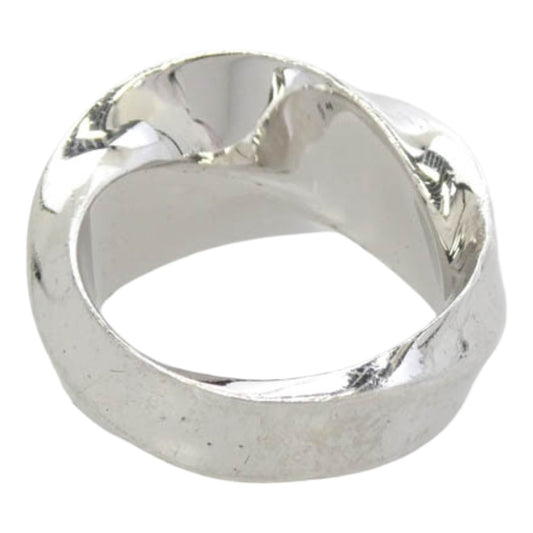 TOM WOOD トムウッド INFINITY BAND GIANT インフィニティ バンド ジャイアント リング シルバー系 12号【中古】