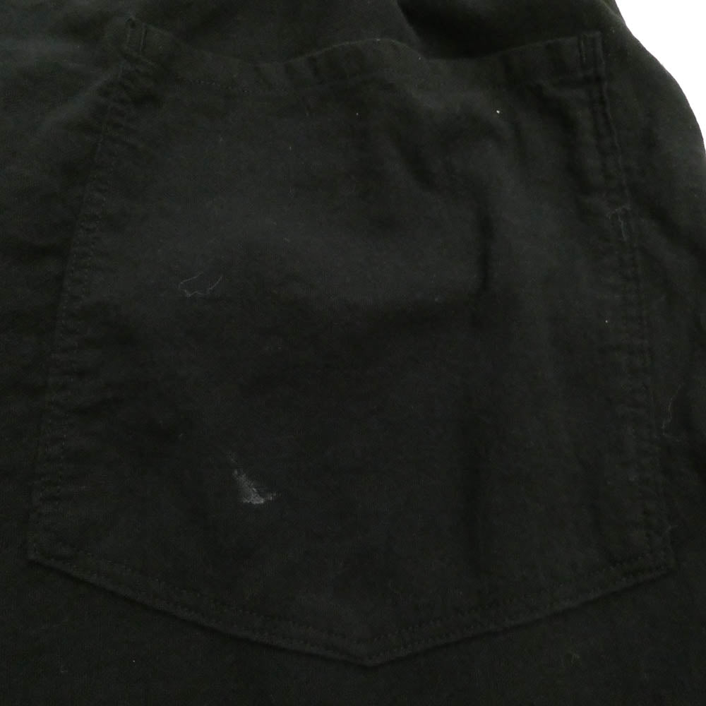 COMOLI コモリ 25SS B01-03010 オックスドローストリングパンツ ブラック系 3【中古】