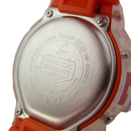 CASIO G-SHOCK カシオ ジーショック DW-6900GL-4JR Lucky Drop ラッキードロップ クォーツ 腕時計 ウォッチ オレンジ系【中古】