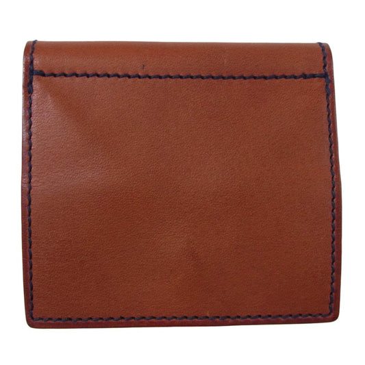 アーツアンドクラフツ ELBAMATT ACC TRIFOLD WALLET トライフォールドウォレット ヴァケッタレザー 財布 ブラウン系【美品】【中古】
