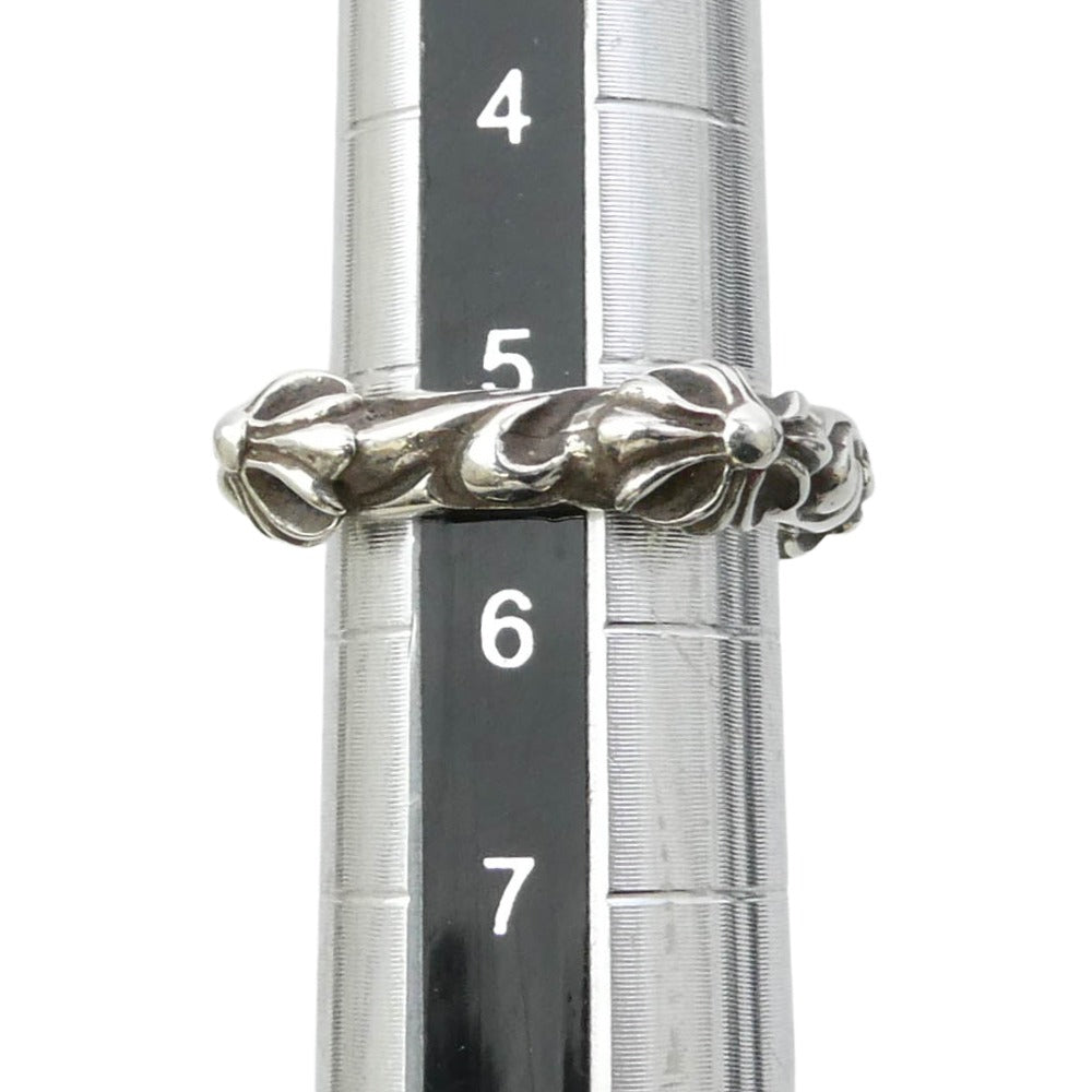 CHROME HEARTS クロムハーツ(原本無) SBT BAND バンド リング シルバー系 5.5号【中古】
