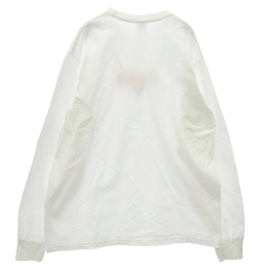 Supreme シュプリーム 20AW Box Logo L/S Tee ボックスロゴ ロング 長袖 Tシャツ ロンT ホワイト ホワイト系 L【中古】
