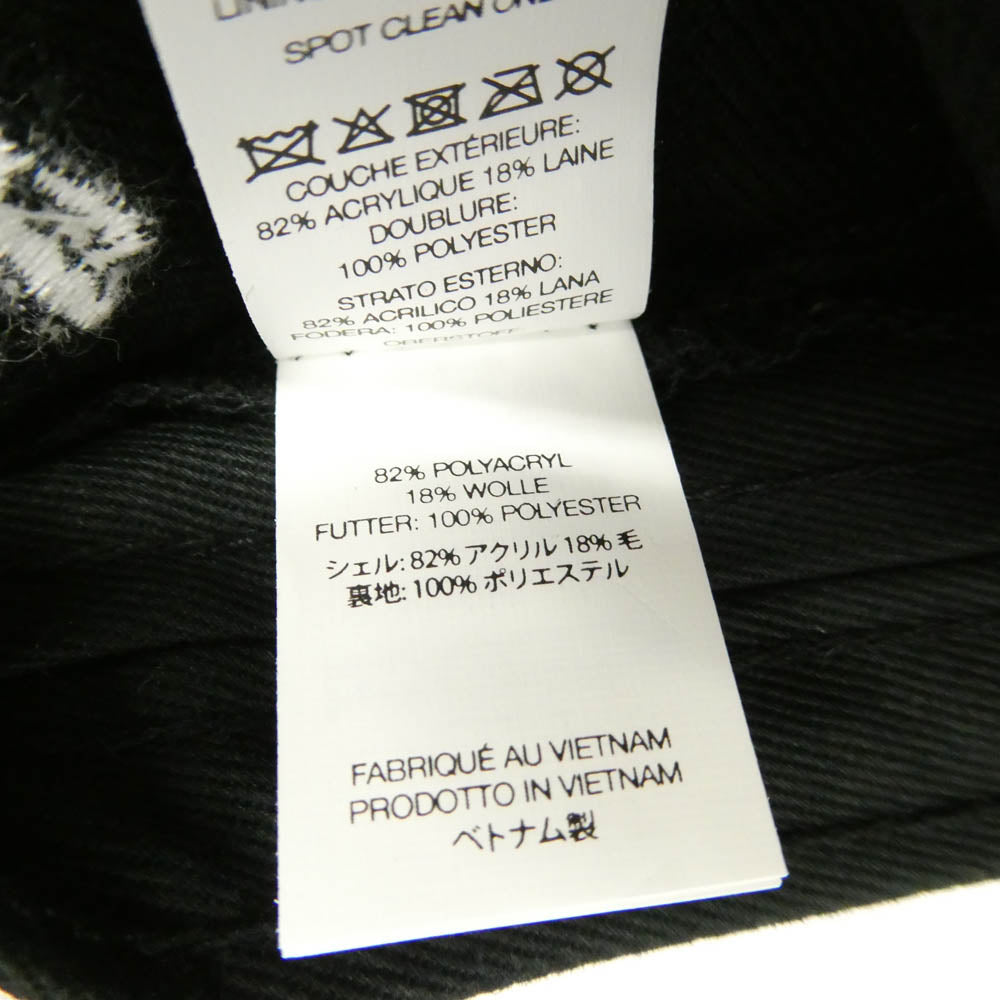 Supreme シュプリーム 25SS × GOODENOUGH 6-Panel Cap グッドイナフ サークル グラムg 刺繍 6パネル キャップ ブラック系 O/S【美品】【中古】