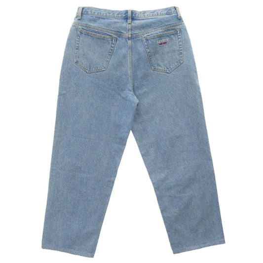 Supreme シュプリーム 22AW Baggy Jean Washed Blue ウォッシュド ブルー ウォッシュ加工 クラシックロゴ 刺繍 バギー デニム パンツ インディゴブルー系 32【美品】【中古】