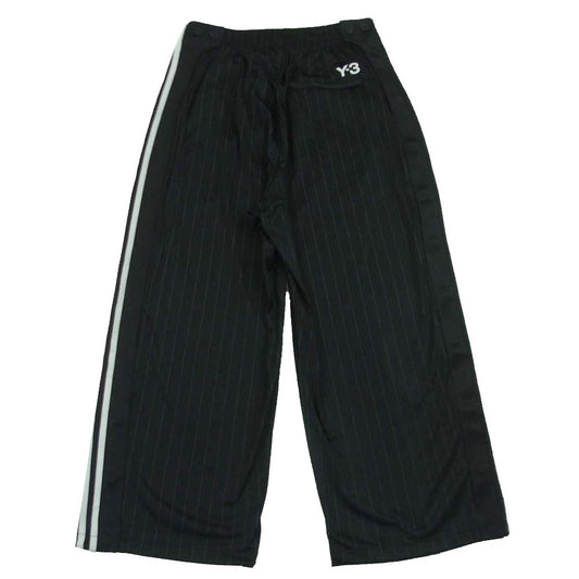 Y-3 Yohji Yamamoto ワイスリー ヨウジヤマモト KQ9716 BASKETBALL TRACK PANTS バスケットボール ストライプ トラック パンツ ジャージ ブラック系 ホワイト系 S【新古品】【未使用】【中古】