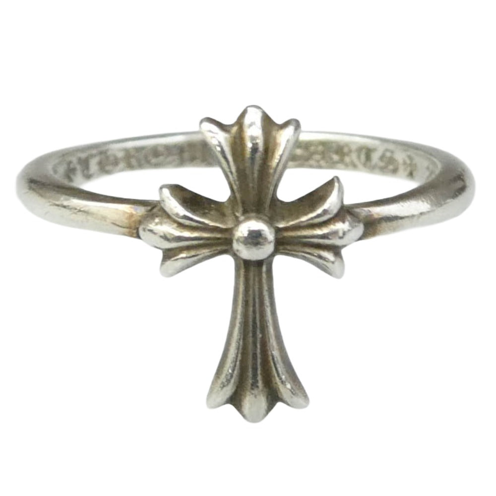 CHROME HEARTS クロムハーツ（原本無） BUBBLGM CH CRS バブルガムCHクロス リング シルバー系 4.5号【中古】 CHROME HEARTS クロムハーツ（原本無） BUBBLGM CH CRS バブルガムCH