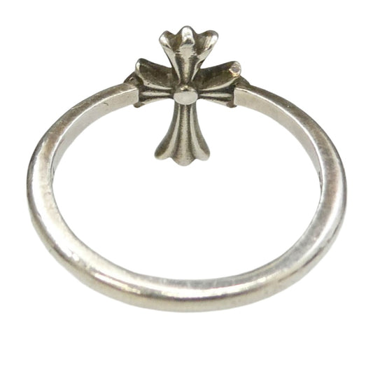 CHROME HEARTS クロムハーツ(原本無) BUBBLGM CH CRS バブルガムCHクロス リング シルバー系 4.5号【中古】
