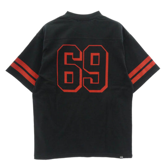 HYSTERIC GLAMOUR ヒステリックグラマー 26SS 02261CT20 SEE NO EVIL プリント 半袖 Tシャツ ブラック系 L【中古】