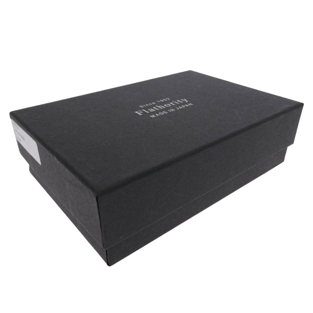フラソリティ FM710 waterOil Cordovan Long Wallet 水染め ウォーターオイル コードバン 3フォールド 三つ折り ウォレット 長財布 グリーン グリーン系【極上美品】【中古】